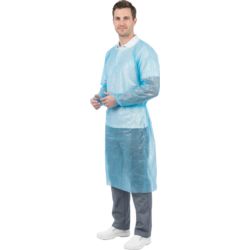 Fartuch Jednorazowy FOL-SLEEVE CPE z Rękawami - 25 szt.