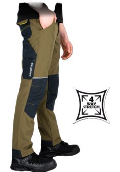 Spodnie Robocze GREX Softshell Rip-Stop Męskie