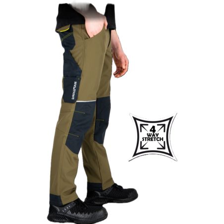 Spodnie Robocze GREX Softshell Rip-Stop Męskie
