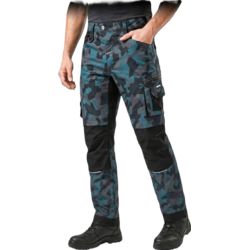 Spodnie Robocze FACTOR Stretch z Cordurą Męskie