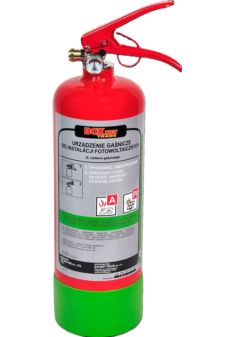Urządzenie Gaśnicze do Instalacji Fotowoltaicznych 2 kg BX-UG-2XAPV