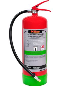 BX-UG-6XA - URZĄDZENIE GAŚNICZE 6 KG