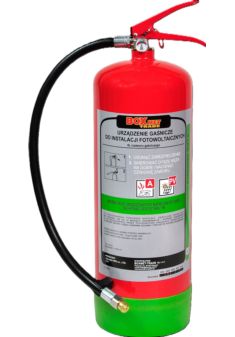 Urządzenie Gaśnicze do Instalacji Fotowoltaicznych 6 kg BX-UG-6XAPV