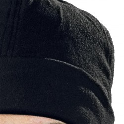 Czapka ocieplana ochronna z polaru REIS CZPOL B czarna