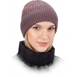 Czapka ochronna ocieplana FRIO – polarowa z futerkiem, uniwersalna