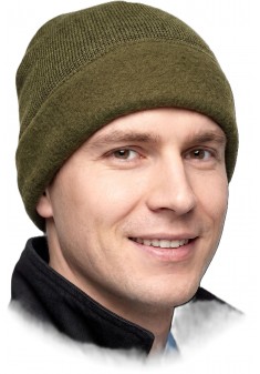 Czapka ocieplana ochronna REIS CZCHILLIN zielona
