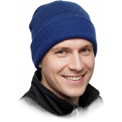 Czapka ocieplana ochronna REIS CZCHILLIN niebieska