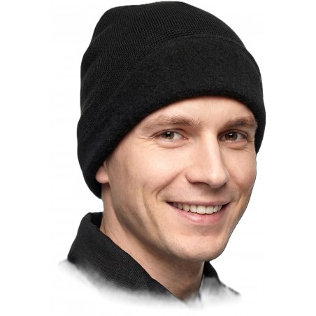 Czapka ocieplana ochronna REIS CZCHILLIN czarna
