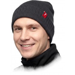 Czapka zimowa ocieplana REIS CZCITY S stalowa